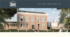 Desktop Screenshot of jbkprojectbouw.be